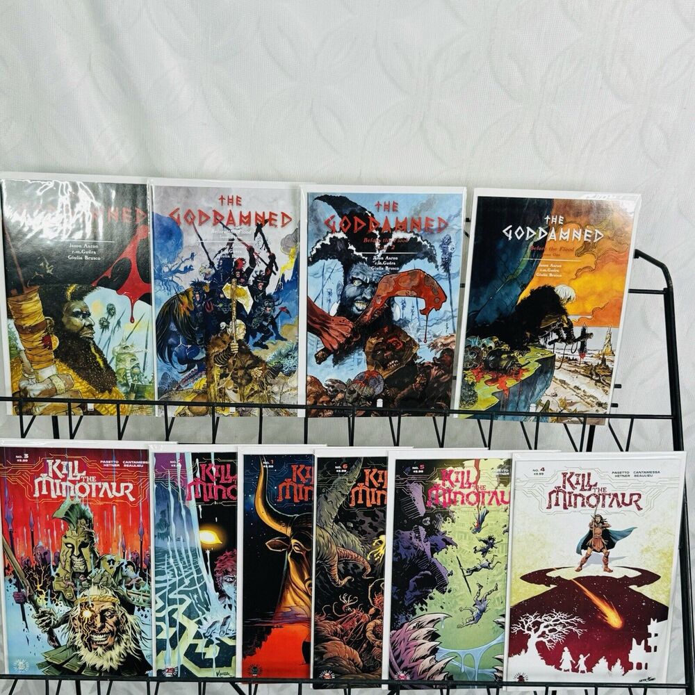 Kill the Minotaur 1-6‎ (Pasetto Ketner, Cantamessa Beaulieu) & goddamned 1-4 Lot